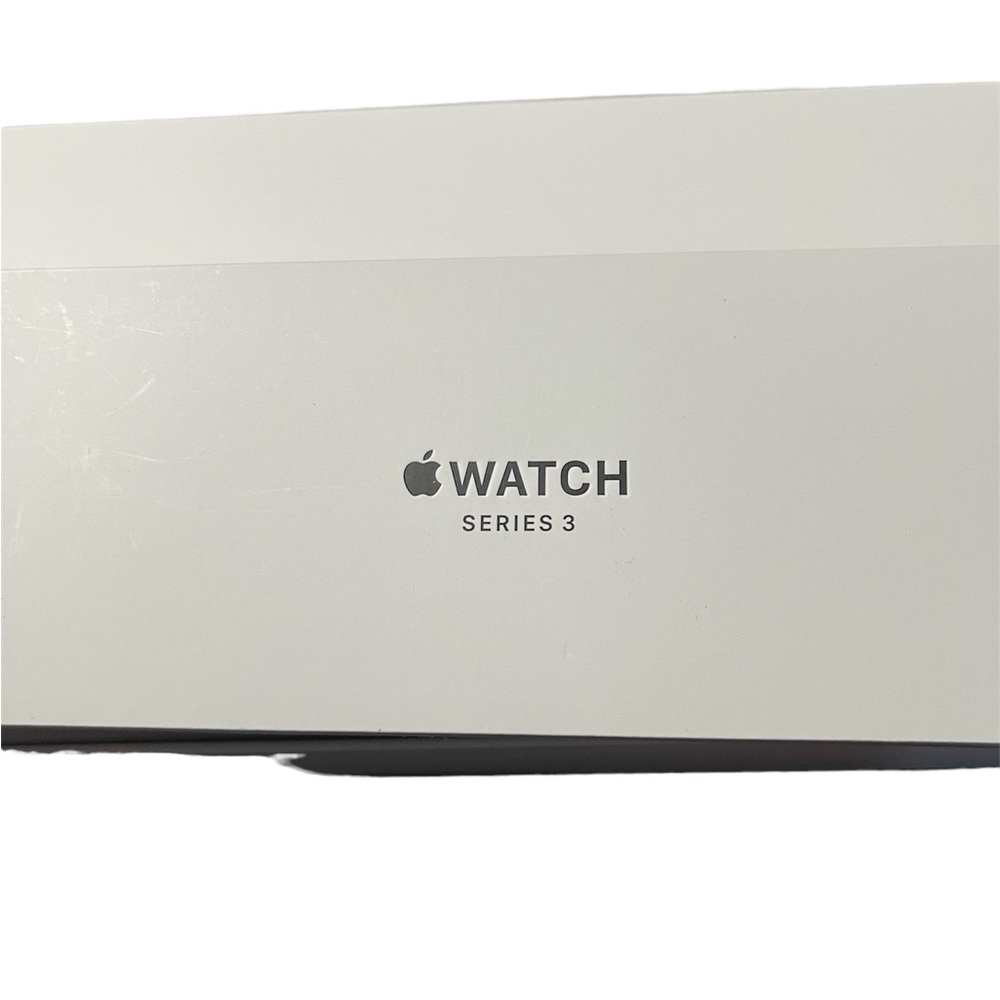 EUC Authentic Apple 3 Watch Space Gray 42mm